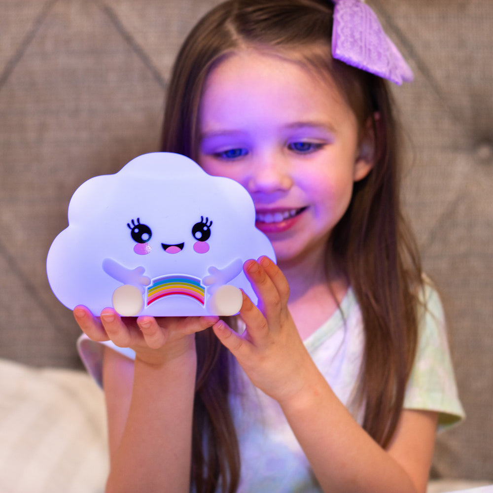 LumiPets Kawaii Cloud - Children's Nursery Touch Night Light