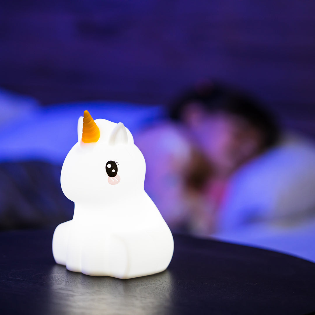 LumiPets Unicorn - Children's Nursery Touch Night Light