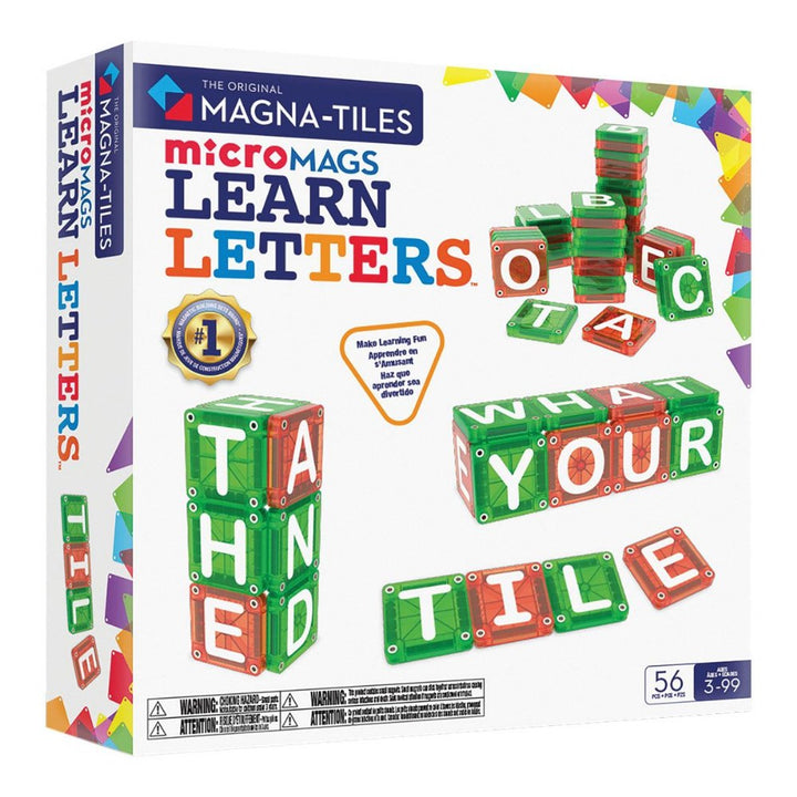Magna-Tiles Learn Letters