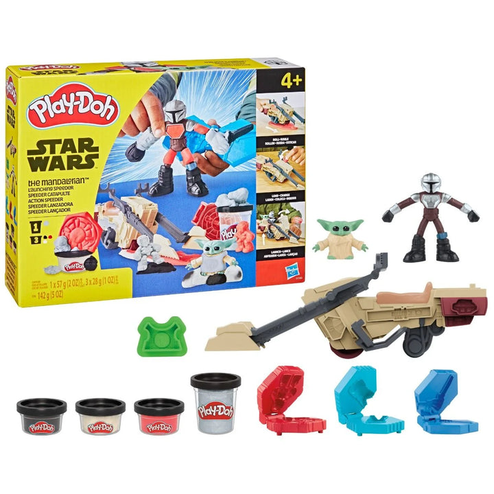 Play Doh Mando & Grogu Speeder