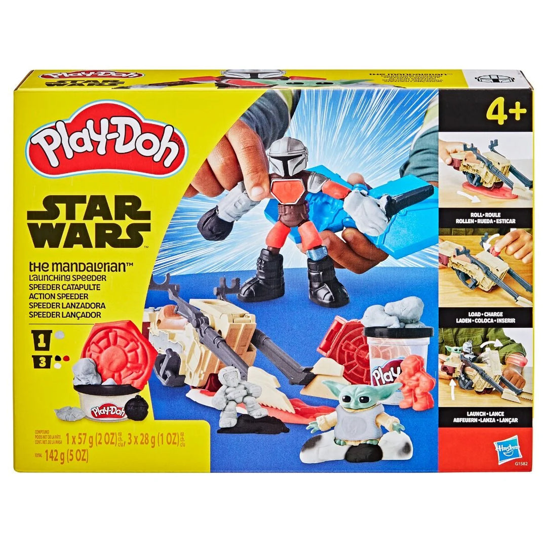 Play Doh Mando & Grogu Speeder