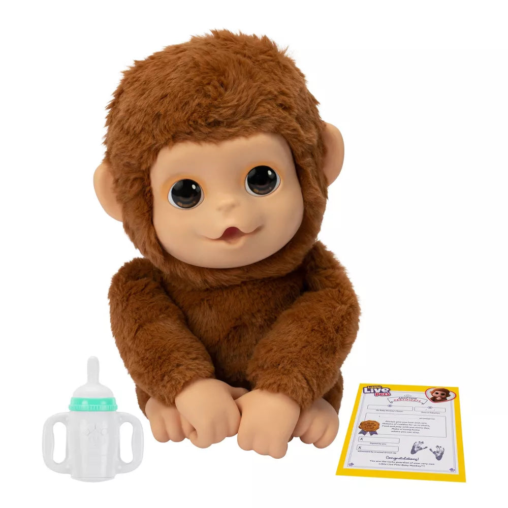 Little Live Baby Monkey Plush