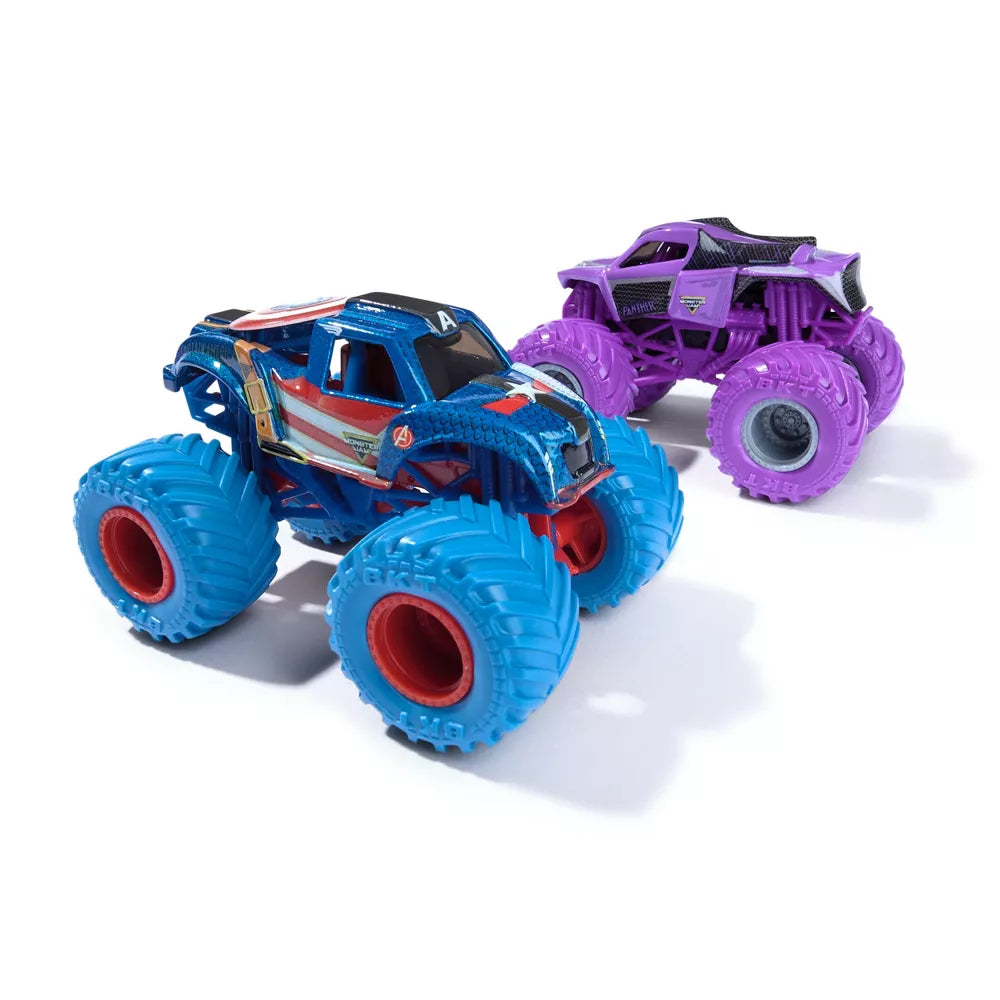 Marvel Die-Cast Monster Trucks; 1:64