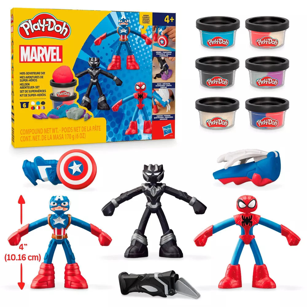 Play Doh Marvel Hero Adventure Set