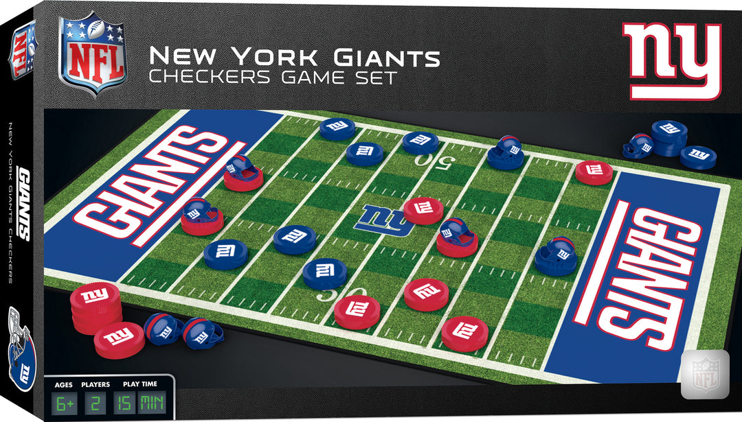 New York Giants NFL Checkers