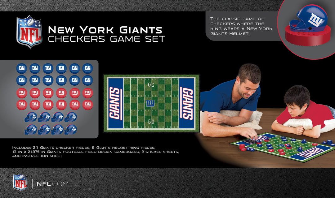 New York Giants NFL Checkers