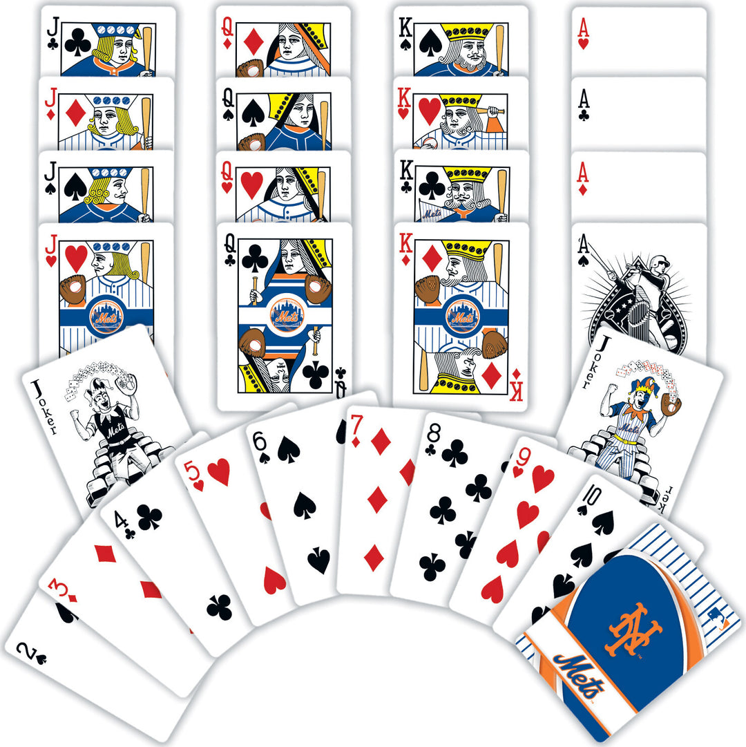 New York Mets MLB Playing Cards