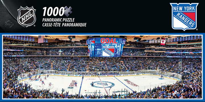 New York Rangers NHL 1000pc Panoramic Puzzle