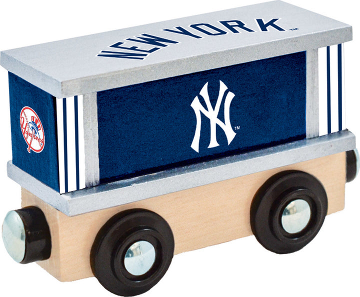 New York Yankees MLB Wood Box Train Car