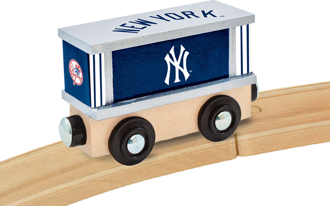 New York Yankees MLB Wood Box Train Car