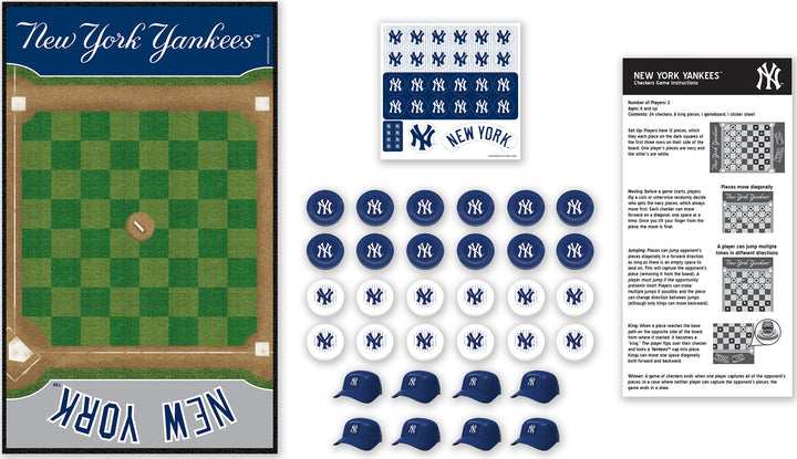 New York Yankees MLB Checkers