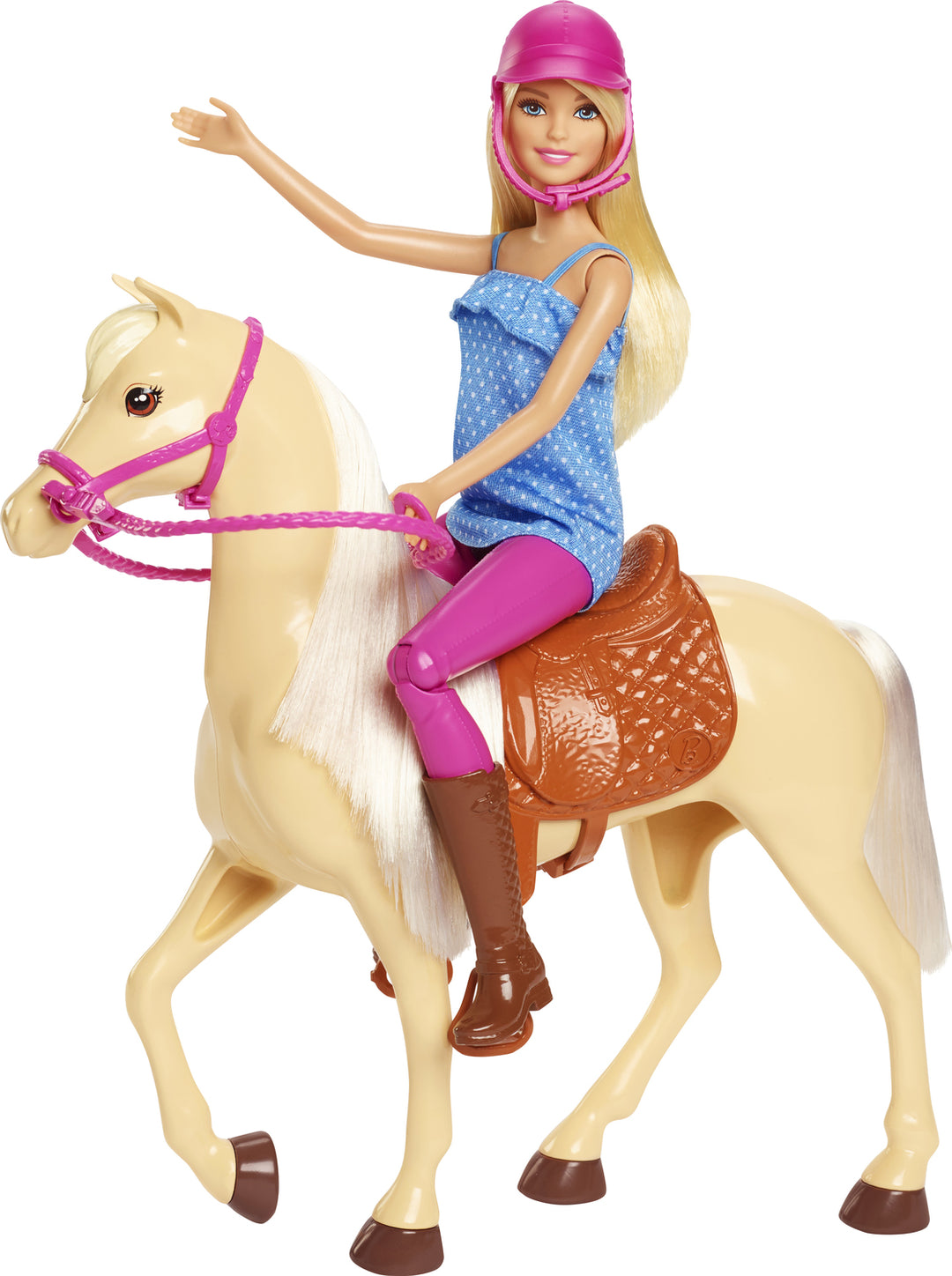 Barbie Doll And Horse