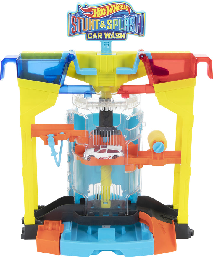 Hot Wheels City Stunt & Splash Car Wash