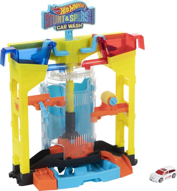 Hot Wheels City Stunt & Splash Car Wash