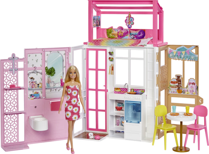 Barbie Vacation House Doll And Playset