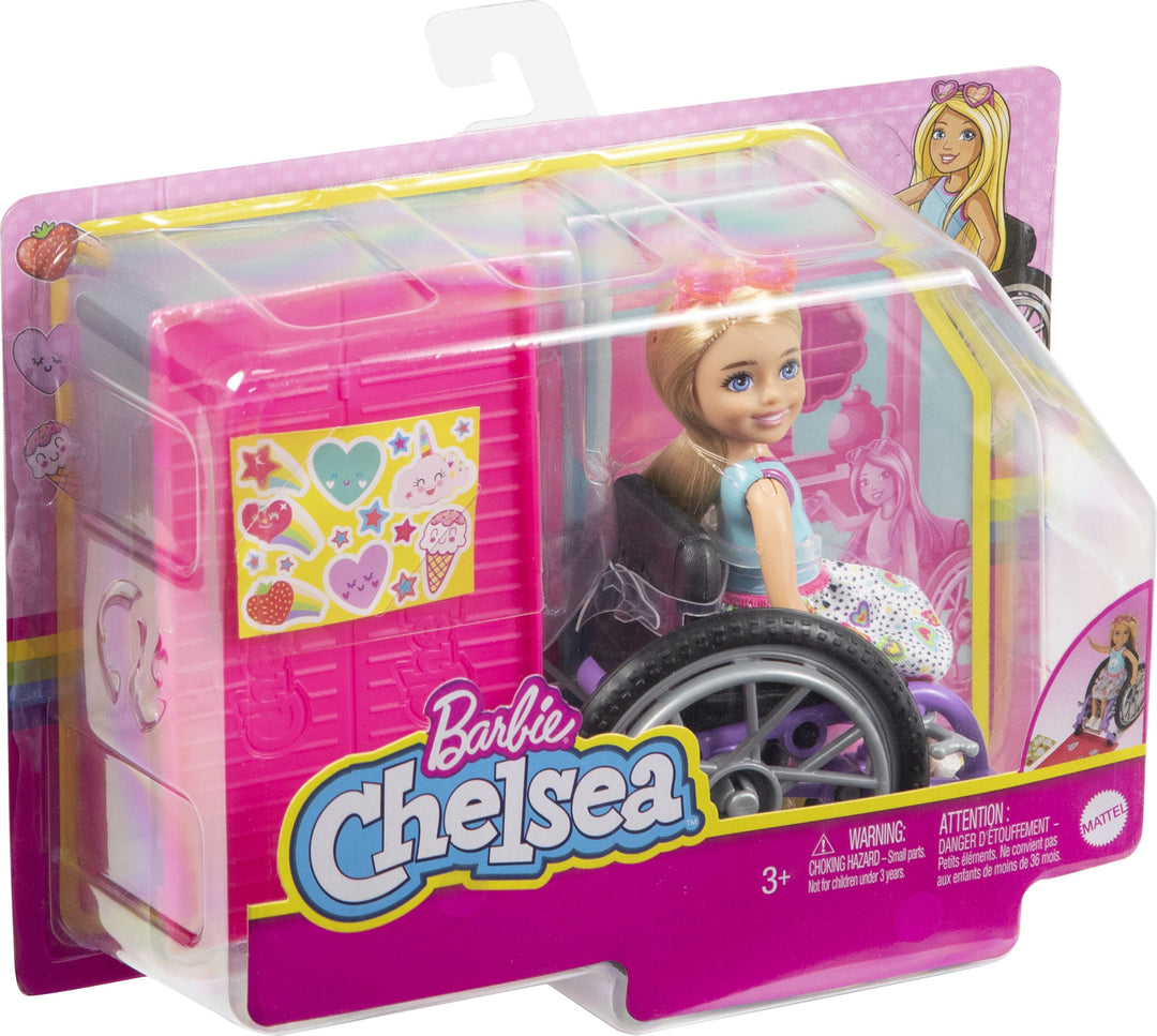 Barbie Chelsea Wheelchair Doll