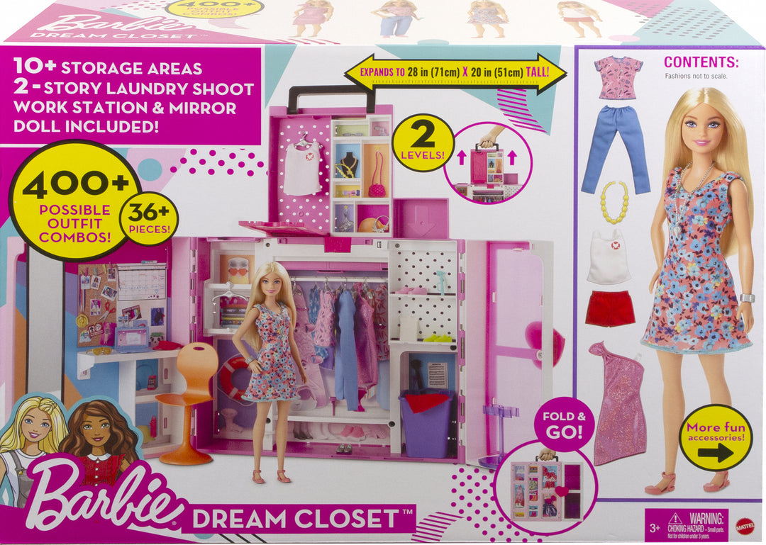 Barbie Dream Closet Doll And Playset