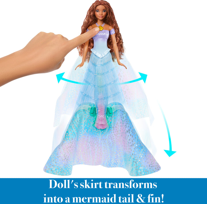 Mattel Disney The Little Mermaid Transforming Ariel Doll