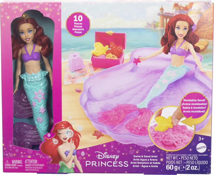 Disney Princess Sand and Swim Ariel Fashion Doll