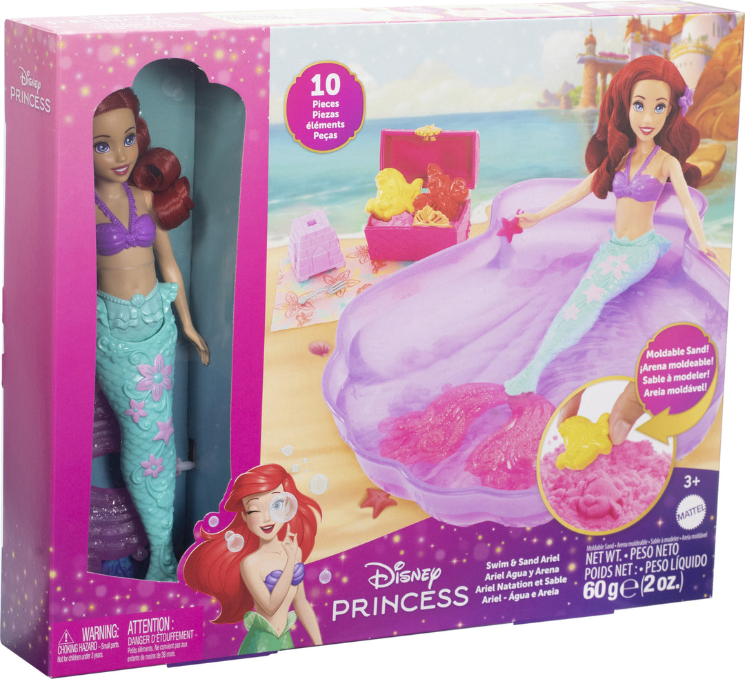 Disney Princess Sand and Swim Ariel Fashion Doll