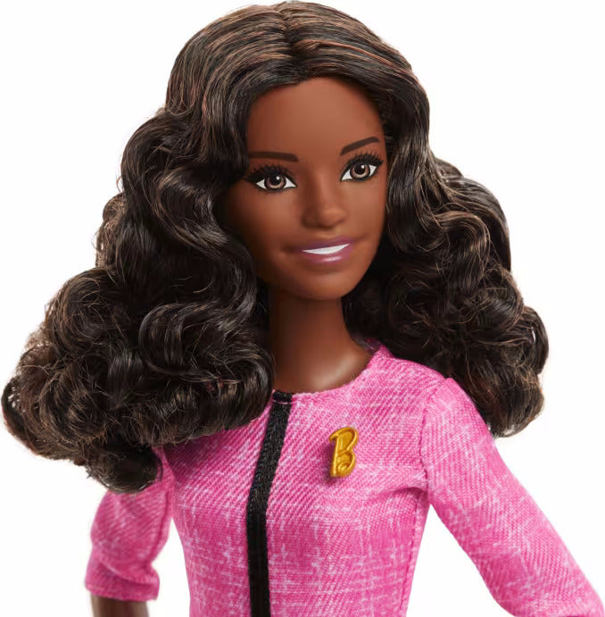 Barbie Future Leader Doll with Dark Brown Hair