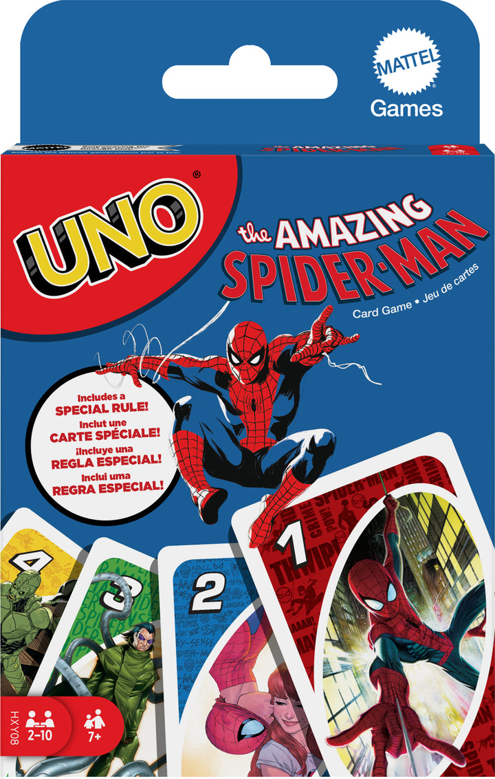  UNO The Amazing Spider-Man Card Game Shedding