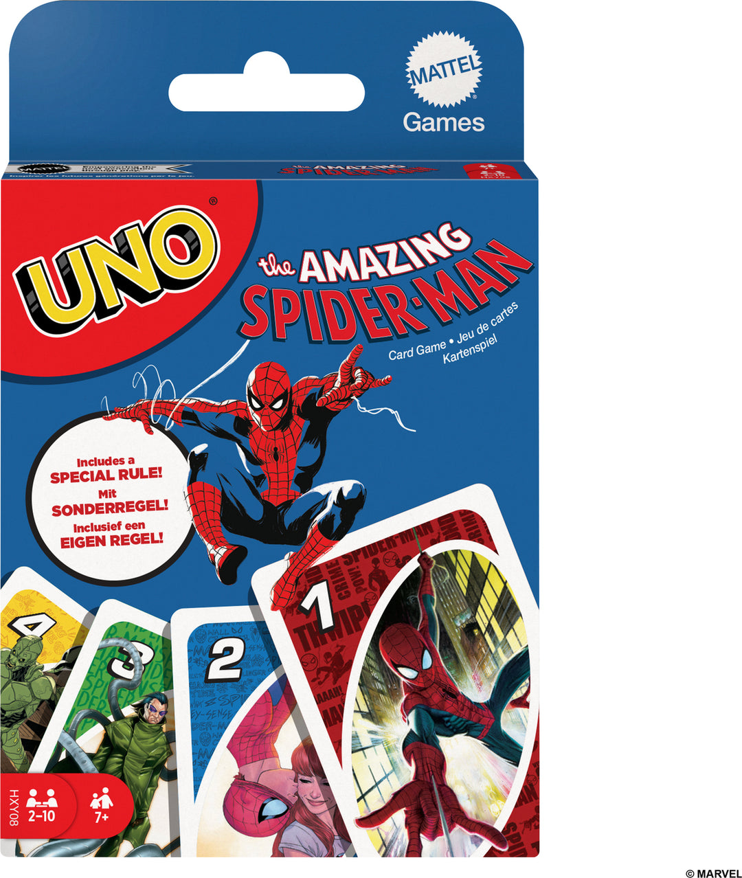  UNO The Amazing Spider-Man Card Game Shedding