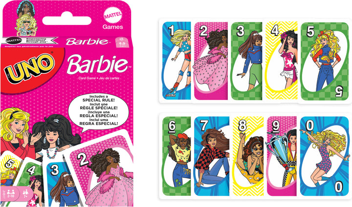 UNO Barbie Card Game for Kids & Family Night