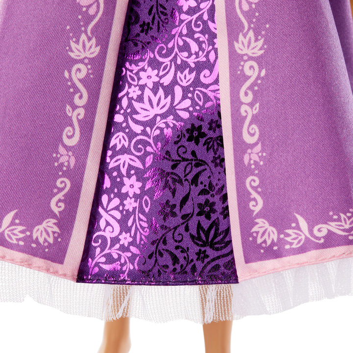 Disney Princess Sparkling Princess Series Rapunzel Fashion Doll w/ Removable Dress & Hair Accessory
