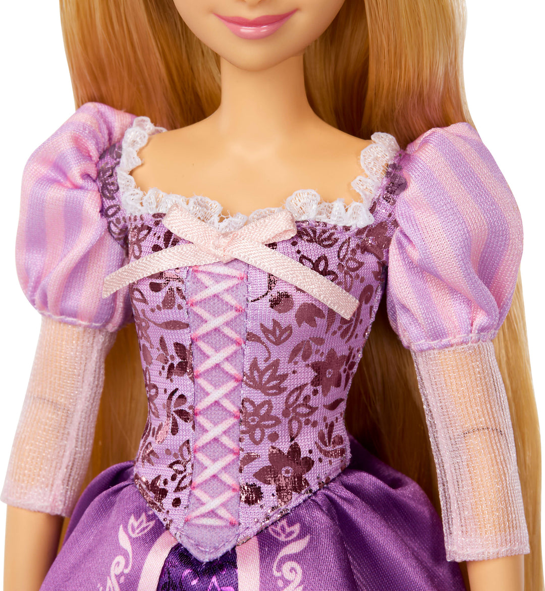 Disney Princess Sparkling Princess Series Rapunzel Fashion Doll w/ Removable Dress & Hair Accessory