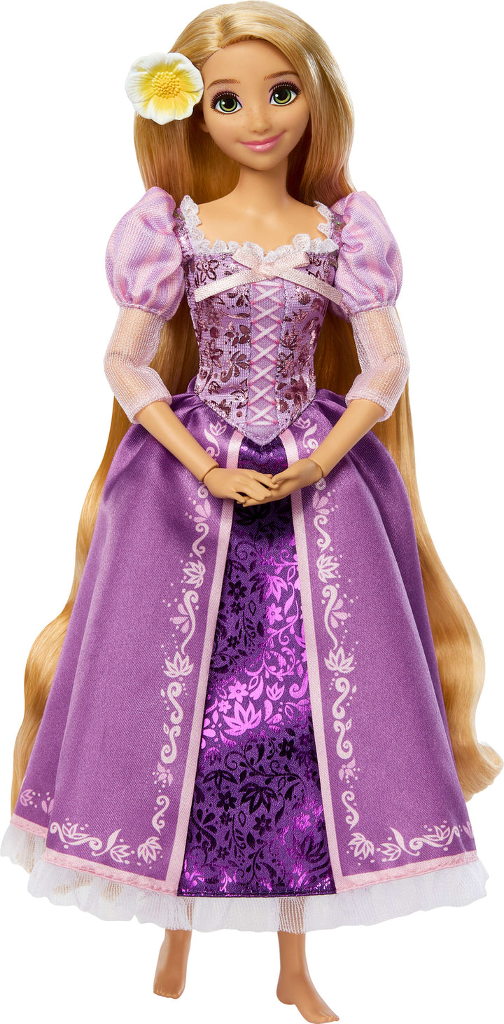 Disney Princess Sparkling Princess Series Rapunzel Fashion Doll w/ Removable Dress & Hair Accessory