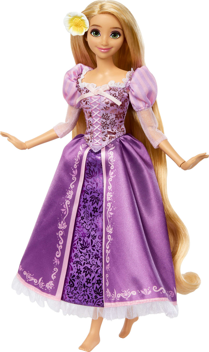Disney Princess Sparkling Princess Series Rapunzel Fashion Doll w/ Removable Dress & Hair Accessory