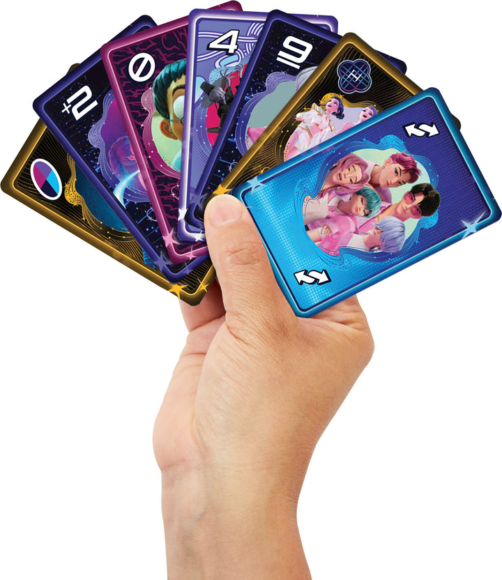  UNO KPop Demon Hunters Card Game for Kid, Adult & Family Nights with Movie-Inspired Deck