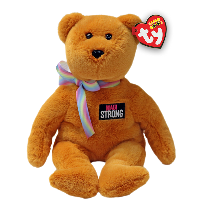 Beanie Baby Aloha Maui Bear Small