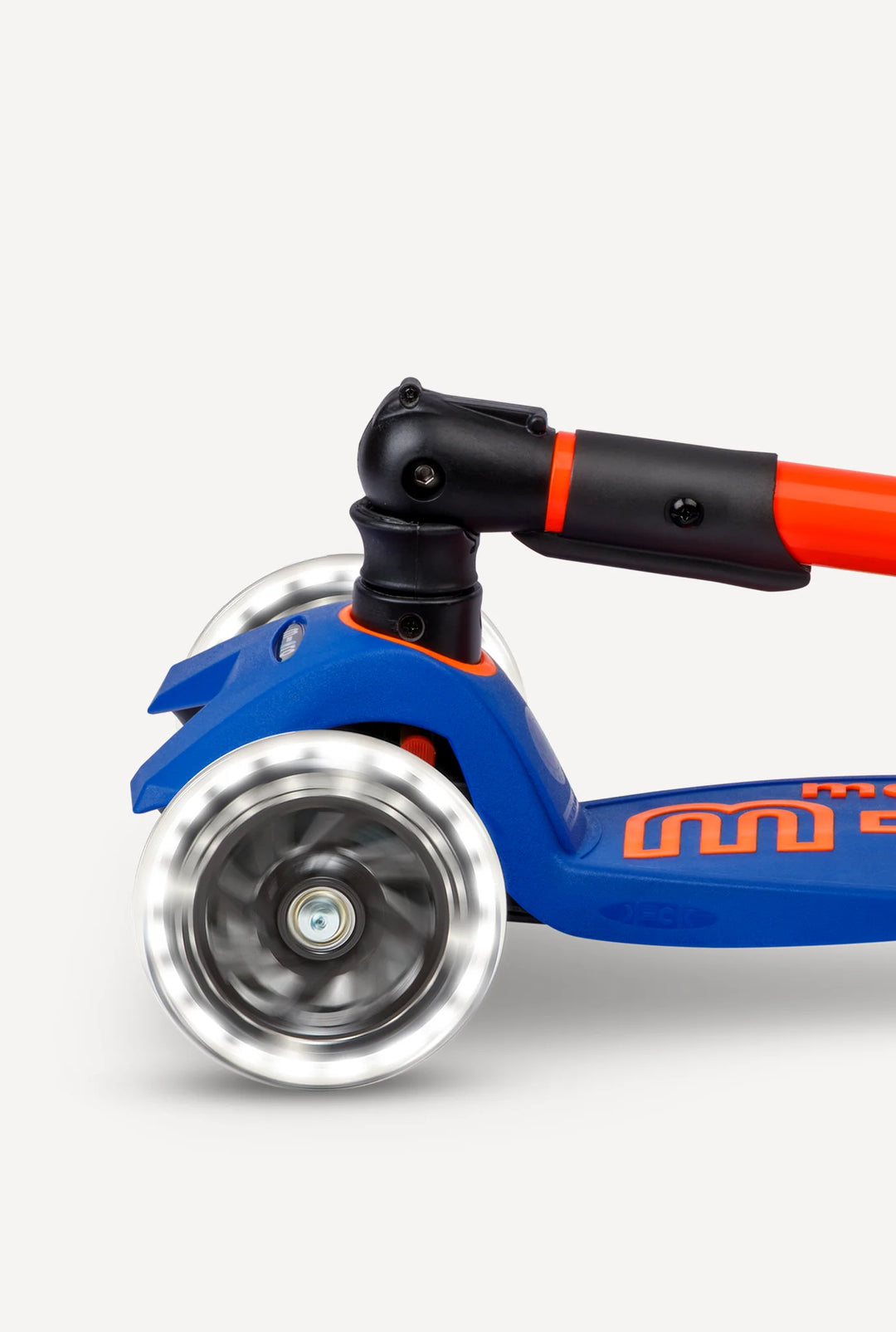 Maxi Neon Orange/Navy Foldable LED Scooter