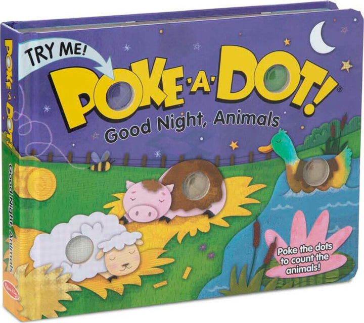 Poke-A-Dot: Goodnight, Animals