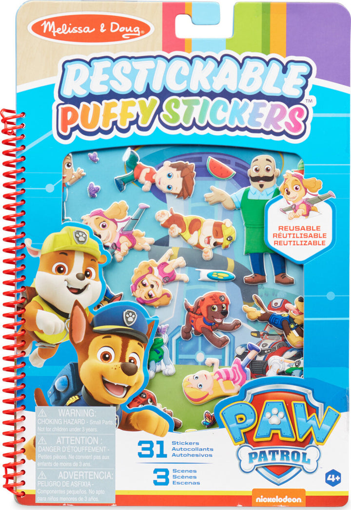 Paw Patrol Puffy Sticker - Adventure Bay