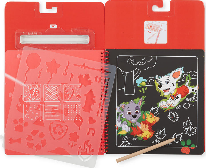 Paw Patrol Scratch Art Pad - Marshall