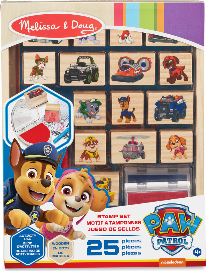 Paw Patrol Wooden Stamps Activity Set