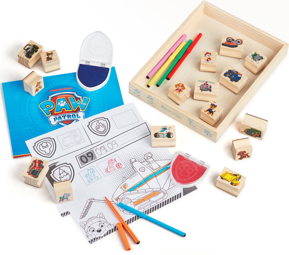 Paw Patrol Wooden Stamps Activity Set