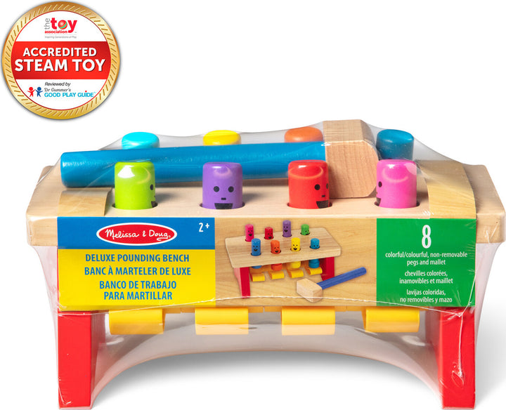 Deluxe Pounding Bench Toddler Toy