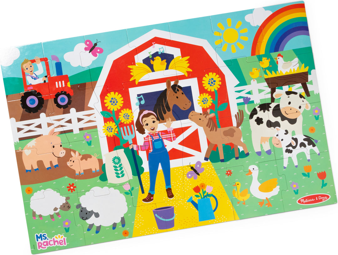 Ms. Rachel Floor Puzzle - FARM