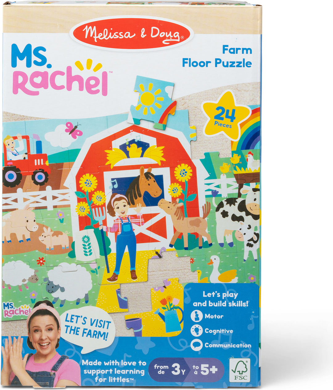 Ms. Rachel Floor Puzzle - FARM