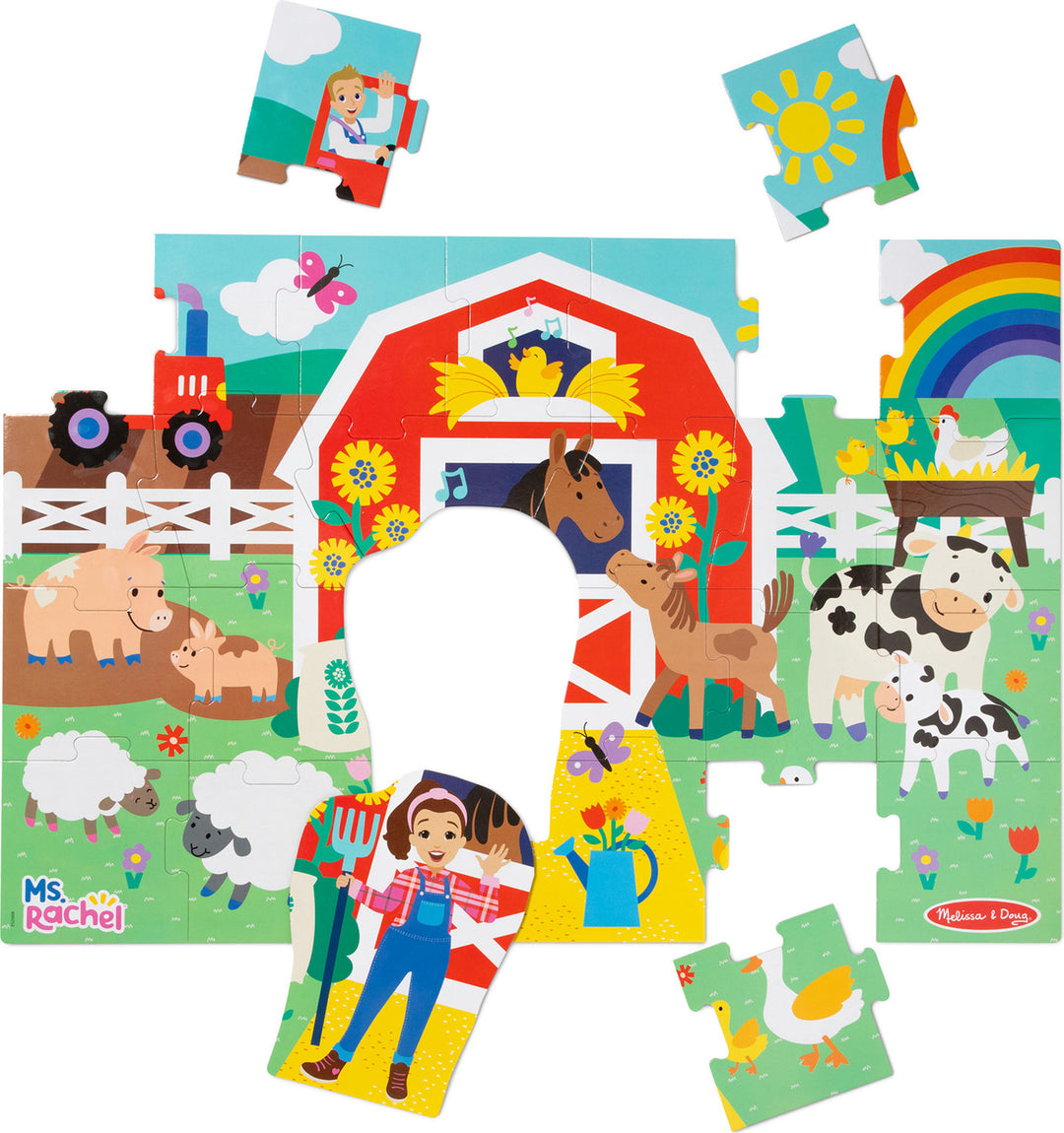 Ms. Rachel Floor Puzzle - FARM