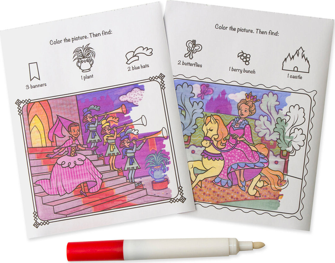 On the Go ColorBlast No-Mess Coloring Pad - Princess