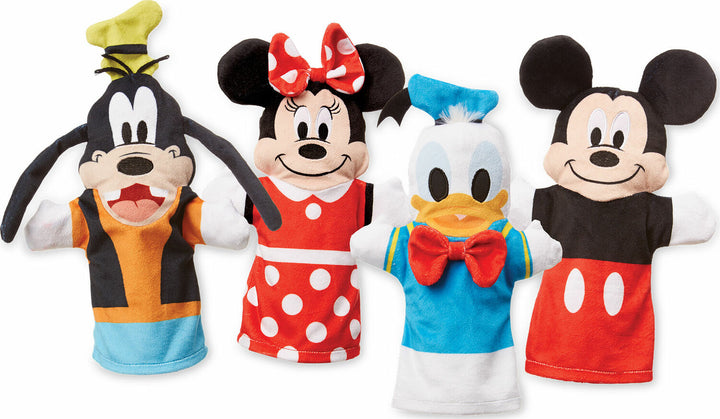 Disney Mickey Mouse & Friends Soft & Cuddly Hand Puppets