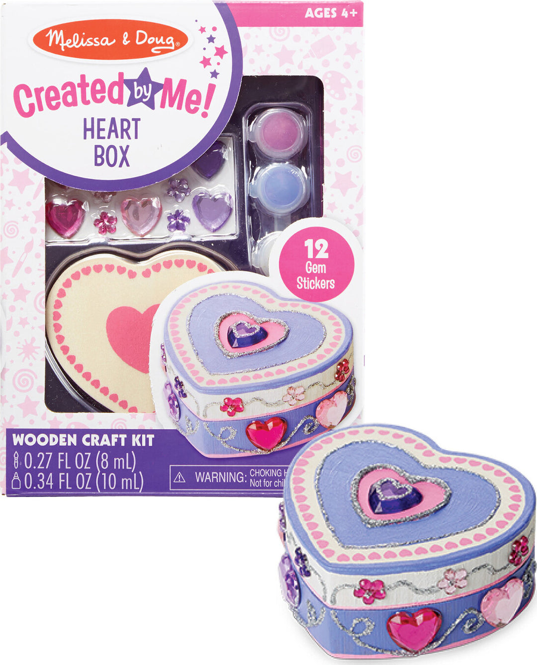 Created by Me! Heart Box Wooden Craft Kit