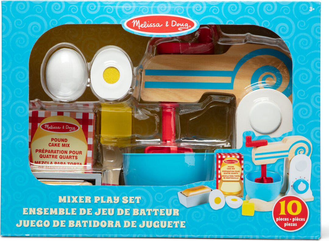 Make-a-Cake Wooden Mixer Set