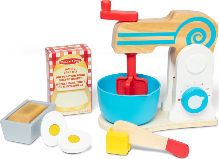 Make-a-Cake Wooden Mixer Set