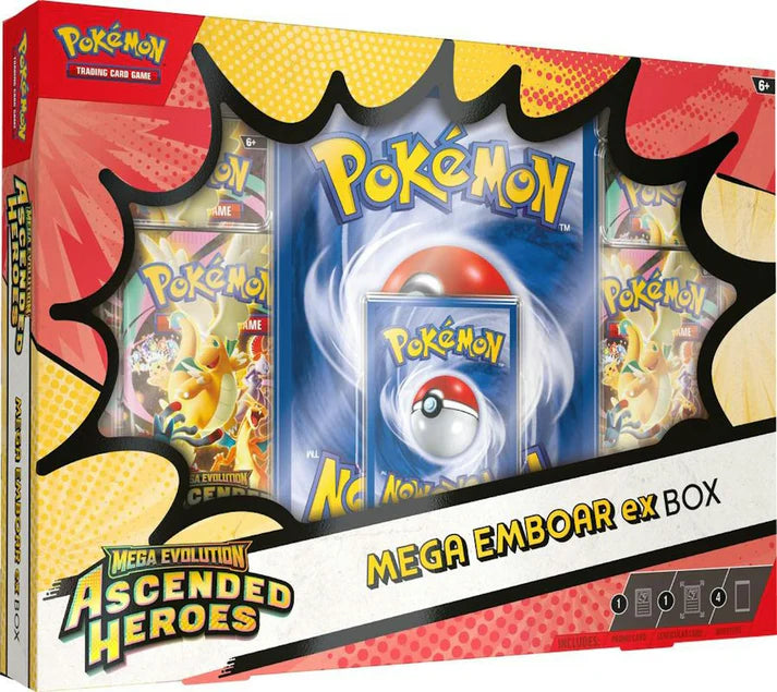 Pokemon Ascended Heroes Mega Ex Box